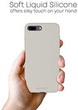Goospery Liquid Silicone Case for Apple iPhone 8 Plus & iPhone 7 Plus (5.5 Inch) Jelly Rubber Bumper Case