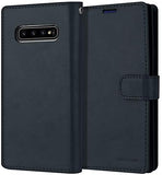 Goospery Mansoor Wallet for Samsung Galaxy S10 Plus Case (2019) Double Sided Card Holder Flip Cover