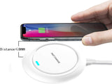 Fast Wireless Charger Ultra-Slim Charging Pad 10W Charging Base