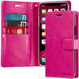 Goospery Blue Moon Wallet for Apple iPhone 11 Pro Max Case (6.5 inches) Leather Stand Flip Cover