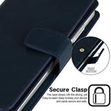 Goospery Mansoor Wallet for Samsung Galaxy S21 Ultra Case (2021) Double Sided Card Holder Flip Cover