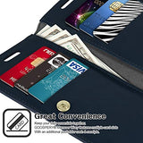 GOOSPERY Mansoor Wallet for Samsung Galaxy S21 Case (2021) Double Sided Card Holder Flip Cover