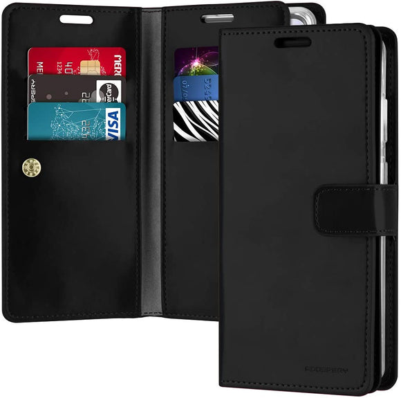 Goospery Mansoor Wallet for Samsung Galaxy S23 Plus Case (2023) Double Sided Card Holder Flip Cover