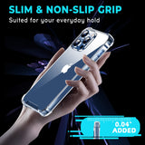 Clear Case for iPhone 12 Pro , Shockproof Phone Bumper Cover, Anti-Scratch Clear Back