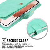 GOOSPERY Mansoor Wallet for Samsung Galaxy S23 Case (2023) Double Sided Card Holder Flip Cover