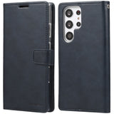 Goospery Blue Moon Galaxy S23 Ultra (6.8 inches) Wallet Case Leather Stand Flip Cover