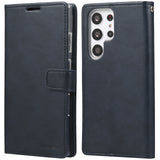Goospery Blue Moon Galaxy S22 Ultra (6.8 inches) Wallet Case Leather Stand Flip Cover