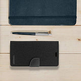 GOOSPERY Canvas Wallet for Apple iPhone Xs Case (2018) iPhone X Case (2017) Denim Stand Flip Cove
