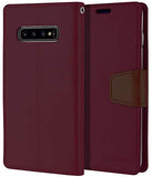 Goospery Sonata Wallet for Samsung Galaxy S10 Plus Case (2019) Leather Stand Flip Cover (Black) S10P-SON-BLK