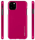 Goospery i-Jelly for Apple iPhone 11 Pro Max Case (6.5 inches) Slim Thin Rubber Case (Metallic HotPink) IP11PM-IJEL-HPNK