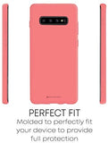 Goospery Soft Feeling Jelly for Samsung Galaxy S10 Plus Case (2019) Silky Slim Bumper Cover