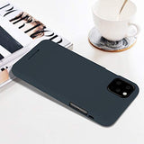 Goospery Soft Feeling Jelly for Apple iPhone 11 Pro Max Case (6.5 inches) Silky Slim Bumper Cover