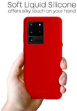 GOOSPERY Liquid Silicone Case for Samsung Galaxy S20 Ultra (2020) Jelly Rubber Bumper Case