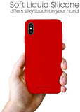GOOSPERY Liquid Silicone Case for Apple iPhone Xs Max 6.5 inch (2018) Jelly Rubber Bumper Case