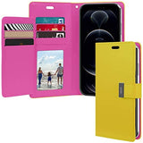 Goospery Rich Wallet Case for iPhone 12 Pro Max (6.7 inches) Extra Card Slots Leather Flip Cover