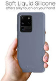 GOOSPERY Liquid Silicone Case for Samsung Galaxy S20 Ultra (2020) Jelly Rubber Bumper Case