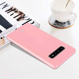 Goospery Pearl Jelly for Samsung Galaxy S10 Plus Case (2019) Slim Thin Rubber Case