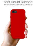 GOOSPERY Liquid Silicone Case for Apple iPhone 8 Case, iPhone 7 Case, Jelly Rubber Bumper Case