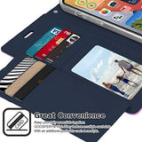 Goospery Rich Wallet Case for iPhone 12 Pro Max (6.7 inches) Extra Card Slots Leather Flip Cover