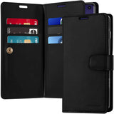 Goospery Mansoor Wallet for Samsung Galaxy S10 Case (2019) Double Sided Card Holder Flip Cover