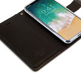Goospery Rich Wallet for Apple iPhone Xs Case (2018) iPhone X Case (2017) Extra Card Slots Leather Flip Cover