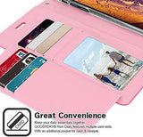 Goospery Rich Wallet for Apple iPhone Xs Max Case (2018) Extra Card Slots Leather Flip Cover