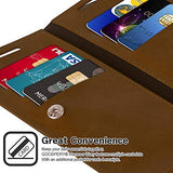 Goospery Mansoor Wallet for Samsung Galaxy Note 10 Case (2019) Double Sided Card Holder Flip Cover
