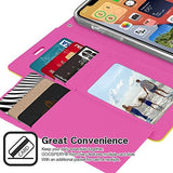 Goospery Rich Wallet Case for iPhone 12 Mini (5.4 inches) Extra Card Slots Leather Flip Cover