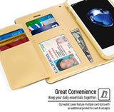 Goospery Rich Wallet for Apple iPhone 8 Plus Case (2017) iPhone 7 Plus Case (2016) Extra Card Slots Leather Flip Cover