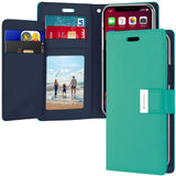 Goospery Rich Wallet for Apple iPhone 11 Pro Case (5.8 inches) Extra Card Slots Leather Flip Cover