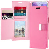 GOOSPERY Rich Wallet for Samsung Galaxy Note 20 Case (2020) Extra Card Slots Leather Flip Cover