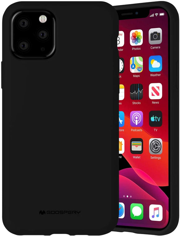 Goospery Liquid Silicone Case for Apple iPhone 11 Pro (5.8 inches) Jelly Rubber Bumper Case