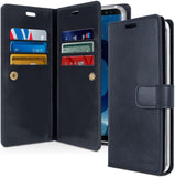 Goospery Mansoor Wallet for Samsung Galaxy S9 Case (2018) Double Sided Card Holder Flip Cover