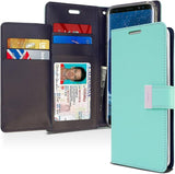 Goospery Rich Wallet for Samsung Galaxy S9 Case (2018) Extra Card Slots Leather Flip Cover