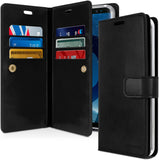 Goospery Mansoor Wallet for Samsung Galaxy S9 Plus Case (2018) Double Sided Card Holder Flip Cover