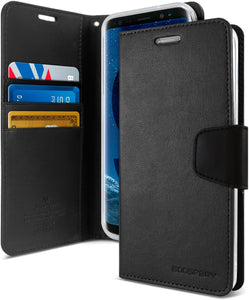 Goospery Sonata Wallet for Samsung Galaxy S9 Case (2018) Leather Stand Flip Cover