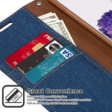 Goospery Canvas Wallet for Samsung Galaxy S20 Plus Case (2020) Denim Stand Flip Cover (Gray) S20P-CAN-GRY