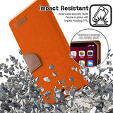 GOOSPERY Canvas Wallet for Apple iPhone 11 Pro Max Case (6.5 inches) Denim Stand Flip Cover