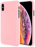 Goospery Pearl Jelly for Apple iPhone Xs Case (2018) iPhone X Case (2017) Slim Thin Rubber Case
