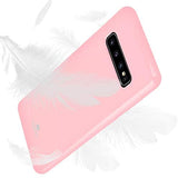 GOOSPERY Pearl Jelly for Samsung Galaxy S10 Case (2019) Slim Thin Rubber Case