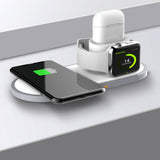 3 in 1 QI Charger Station Dock for Apple Watch/ iPhone/ EarPhone